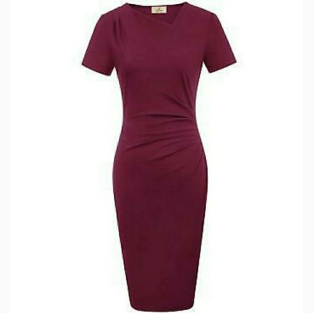 🆕⭐Red wine pencil dress⭐